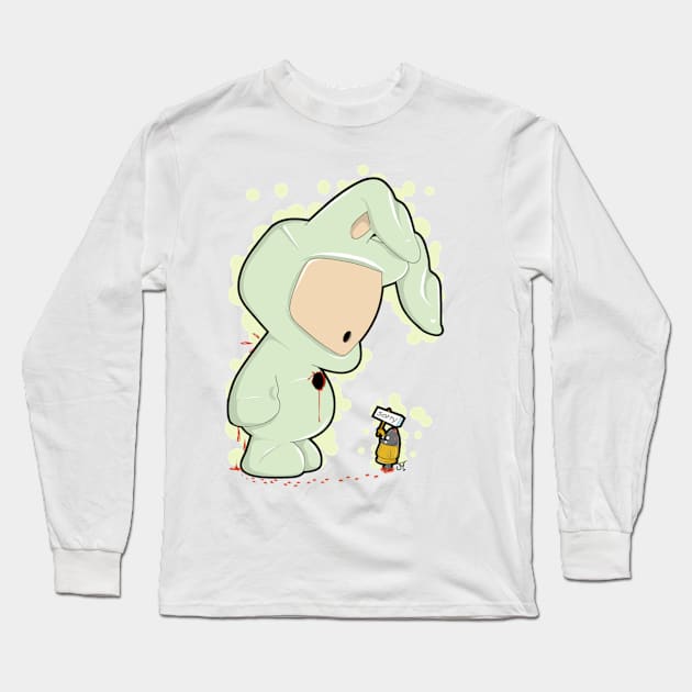 Sometimes sorry Just isn't enough Long Sleeve T-Shirt by juanmunizart